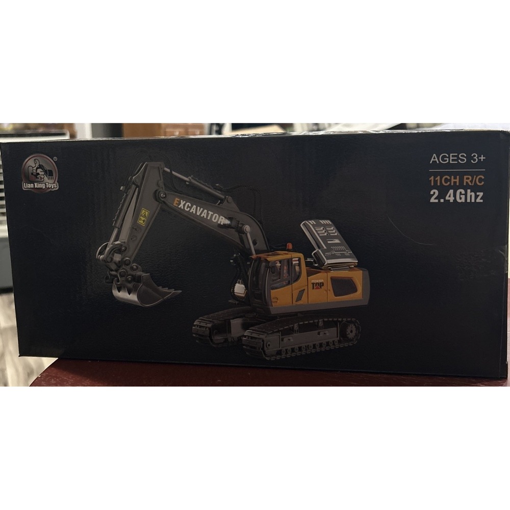Prepop Remote Controlled Excavator Toy Digging Vehicle Sealed in Box